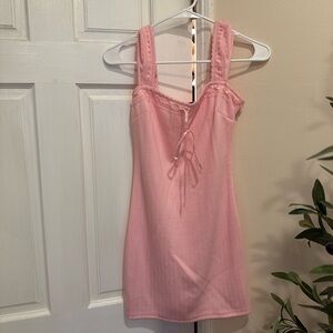 Pink Mini Dress
